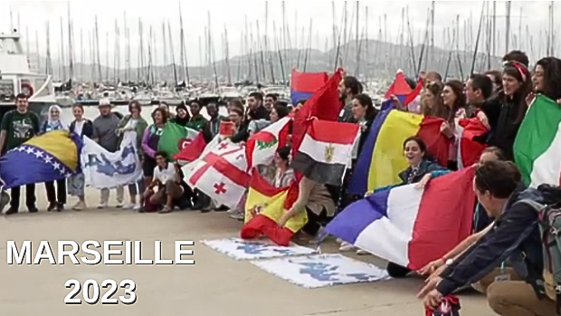 Rencontres méditerranéennes 2023 - Groupe drapeaux